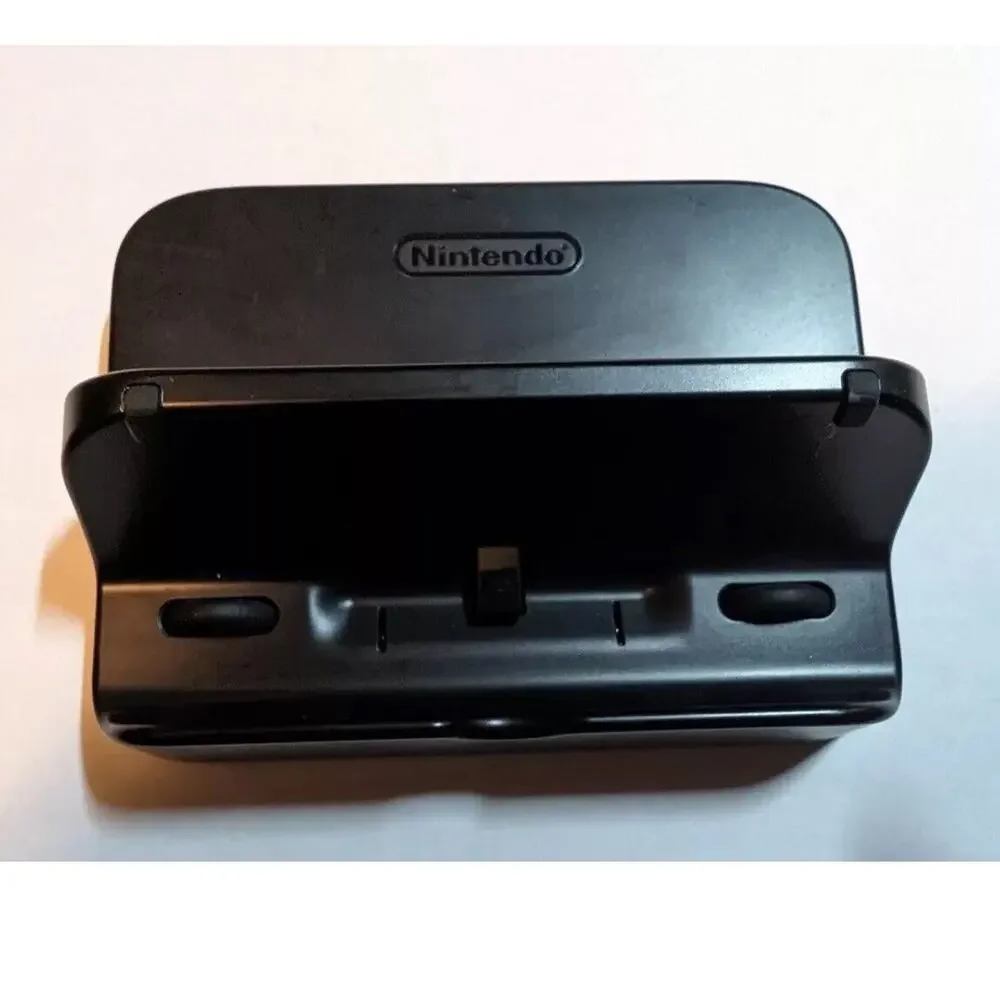 Genuine Nintendo Wii U Black Stand Gamepad Charger Dock WUP-014 016